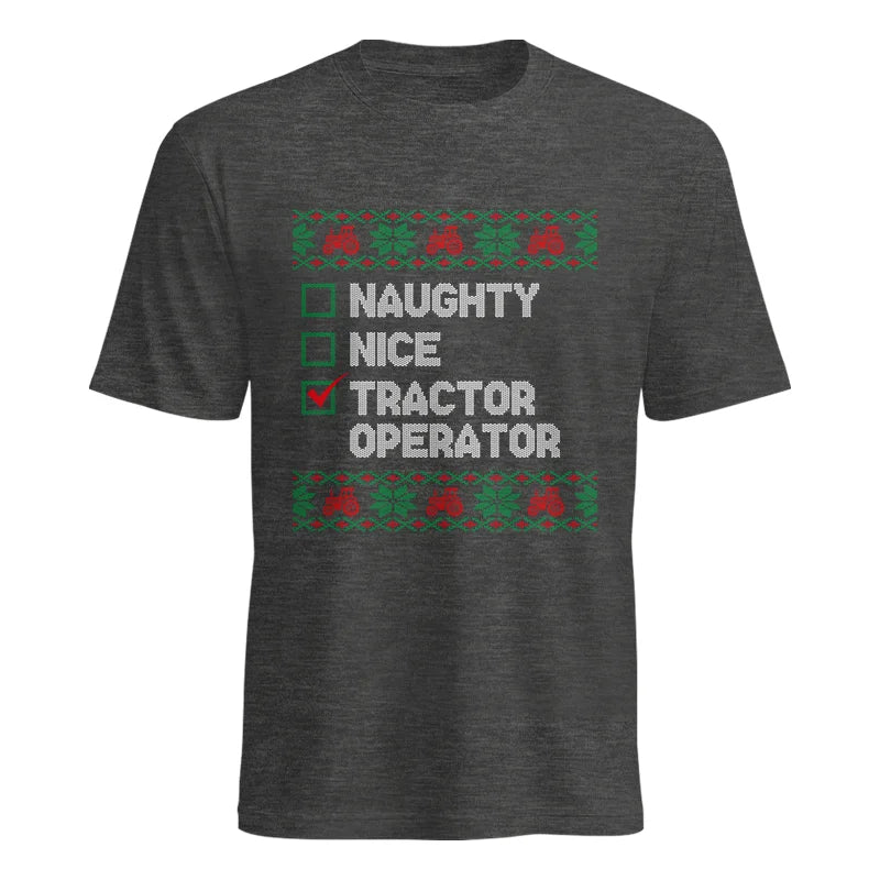 Image of Tractor Operator - Unisex Heavy Cotton Tee