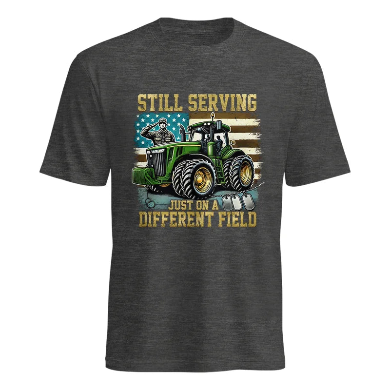 Veteran Farmer Still Serving 3 - Unisex Heavy Cotton Tee