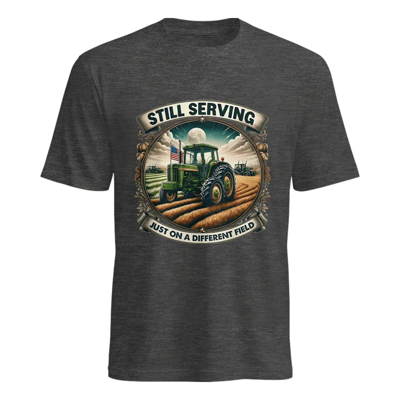 Image of Veteran Farmer Still Serving 4 - Unisex Heavy Cotton Tee