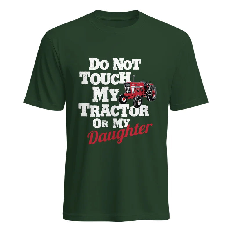 Image of Do Not Touch My Tractor Or My Daughter - Unisex Heavy Cotton Tee