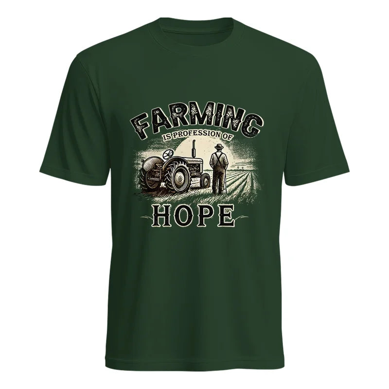 Farming Is A Profession Of Hope 2 - Unisex Heavy Cotton Tee