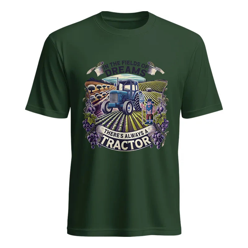 Image of In The Fields Of Dreams There's Always A Tractor 1 - Unisex Heavy Cotton Tee