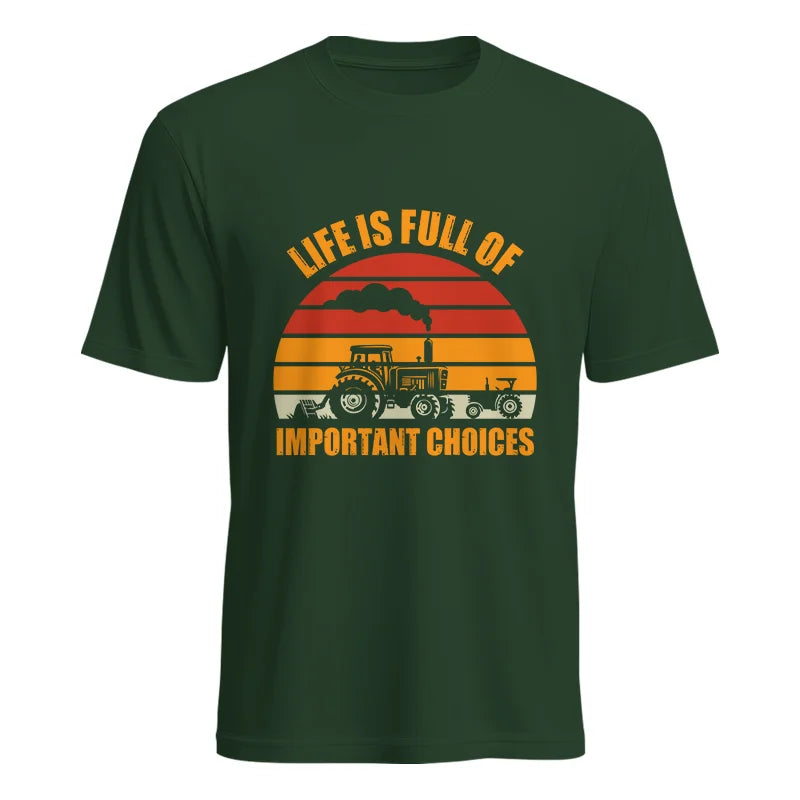 Image of Life Is Full Of Important Choices 32 - Unisex Heavy Cotton Tee