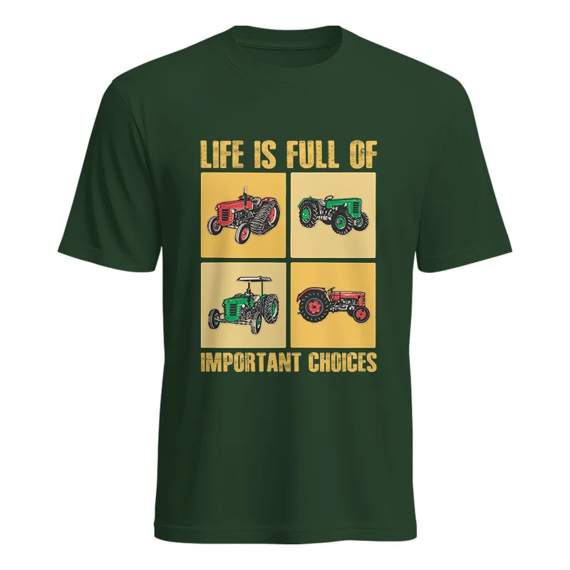 Image of Life Is Full Of Important Choices 38 - Unisex Heavy Cotton Tee