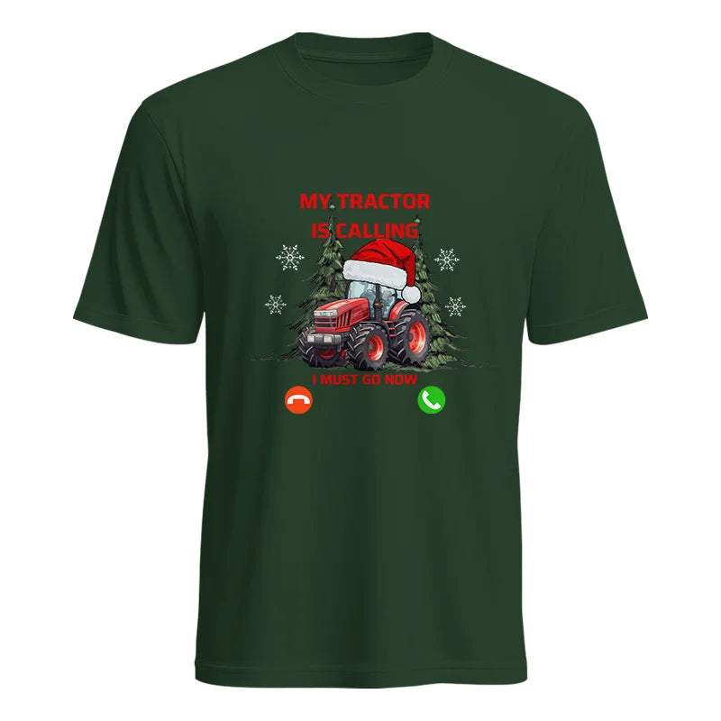 My Tractor Is Calling 2 - Unisex Heavy Cotton Tee