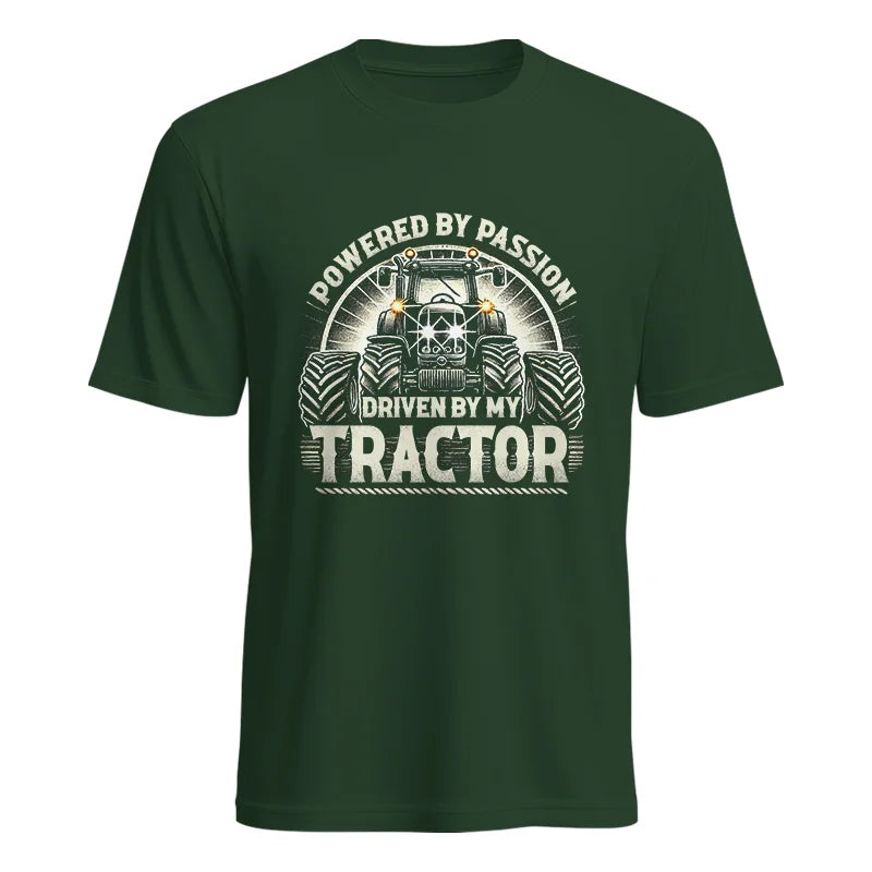 Powered By Passion Driven By My Tractor 6 - Unisex Heavy Cotton Tee