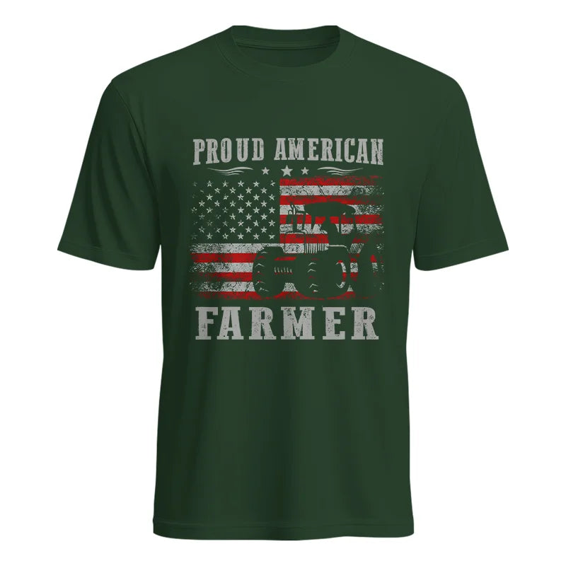 Image of Proud American Farmer - Unisex Heavy Cotton Tee