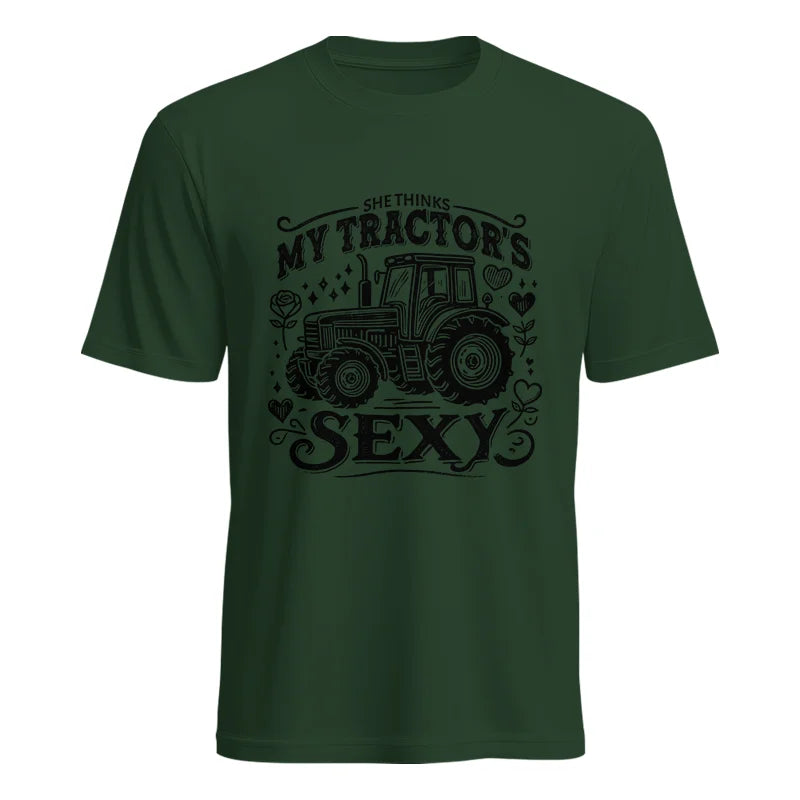 Image of She Thinks My Tractor's Sexy - Unisex Heavy Cotton Tee