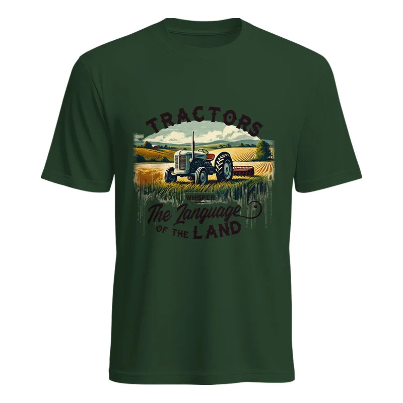 Tractors Whisper The Language Of The Land 2 - Unisex Heavy Cotton Tee