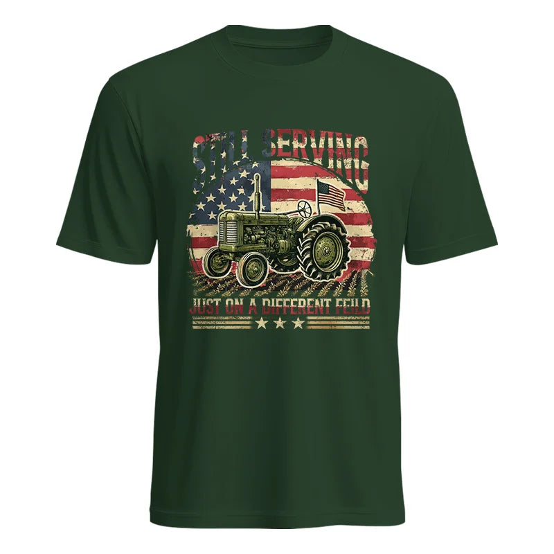 Image of Veteran Farmer Still Serving 10 - Unisex Heavy Cotton Tee