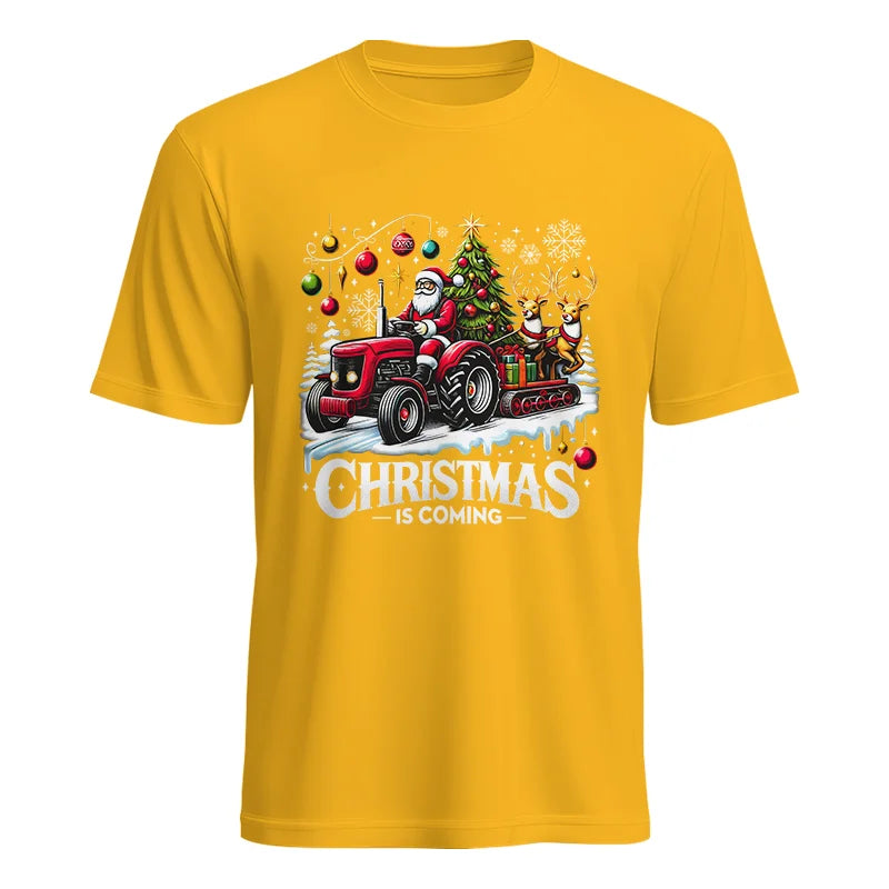 Christmas Is Coming 1 - Unisex Heavy Cotton Tee