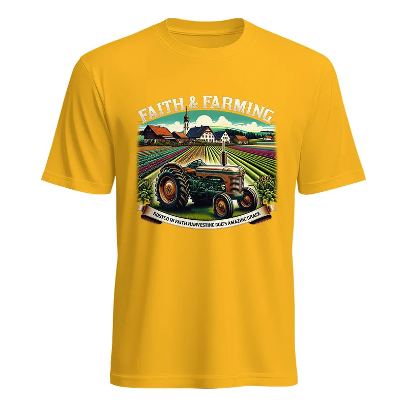 Faith And Farming 4 - Unisex Heavy Cotton Tee