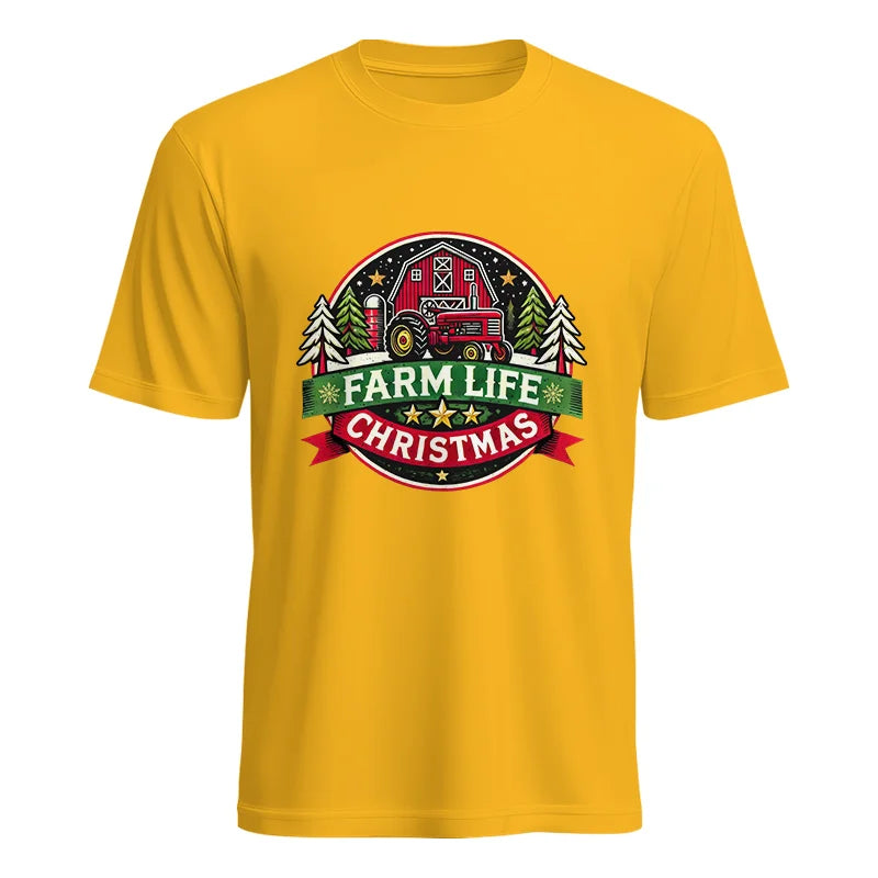 Farm Life Christmas 3 - Unisex Heavy Cotton Tee