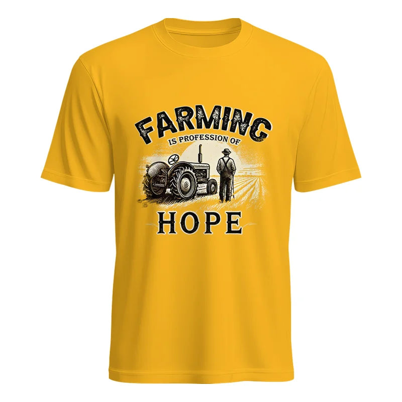 Image of Farming Is A Profession Of Hope 2 - Unisex Heavy Cotton Tee