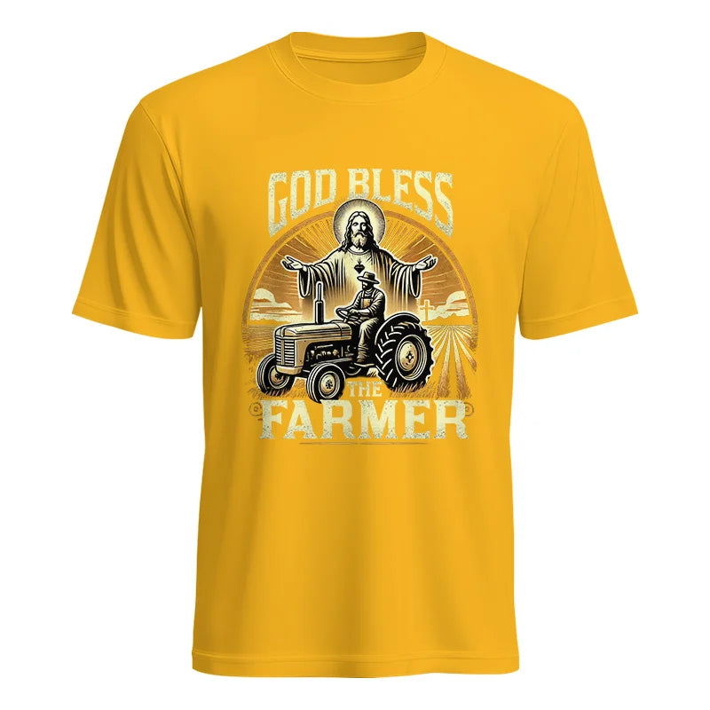 God Bless The Farmer 1 - Unisex Heavy Cotton Tee