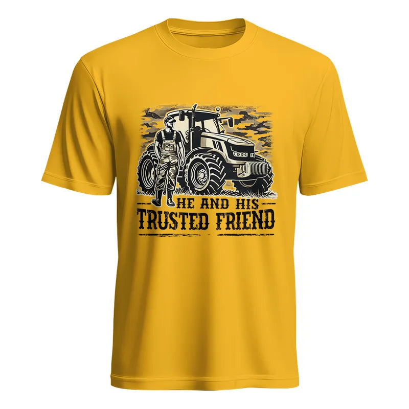 He and His Trusted Friend - Unisex Heavy Cotton Tee