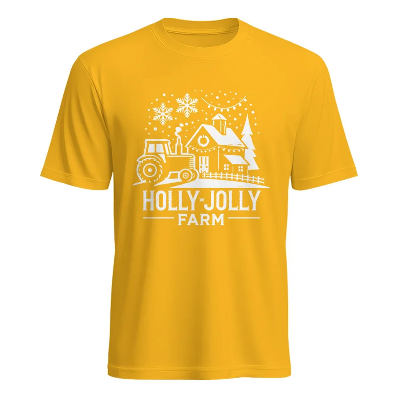 Image of Holly Jolly 3 - Unisex Heavy Cotton Tee