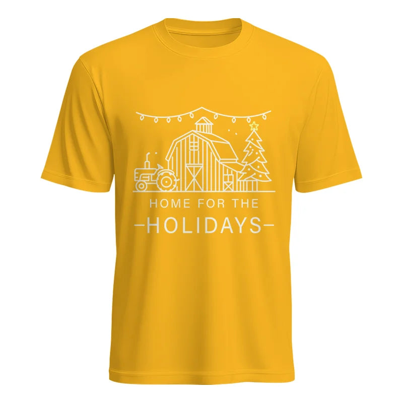 Image of Home For The Holidays - Unisex Heavy Cotton Tee