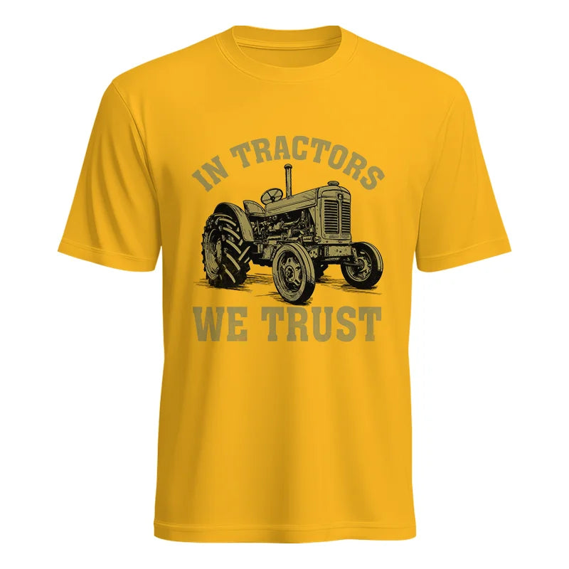 In Tractors We Trust - Unisex Heavy Cotton Tee