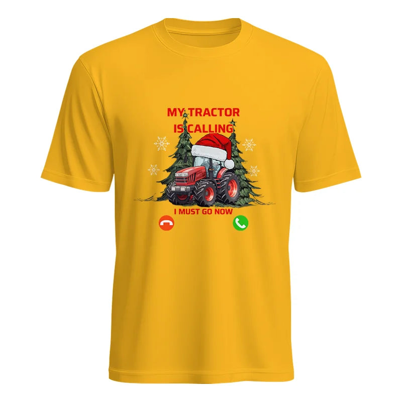 My Tractor Is Calling 2 - Unisex Heavy Cotton Tee