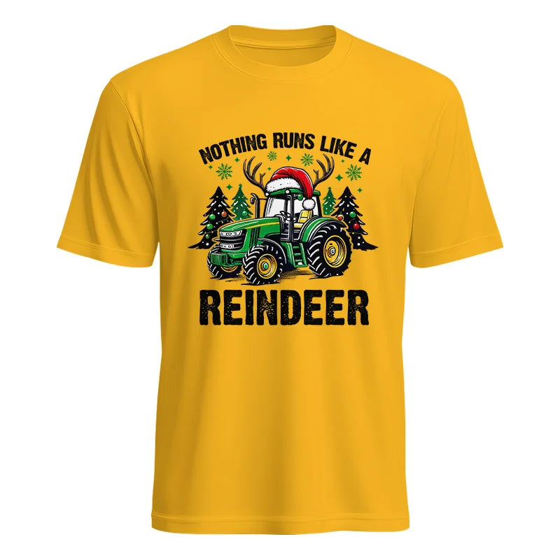 Nothing Runs Like A Reindeer 3 - Unisex Heavy Cotton Tee