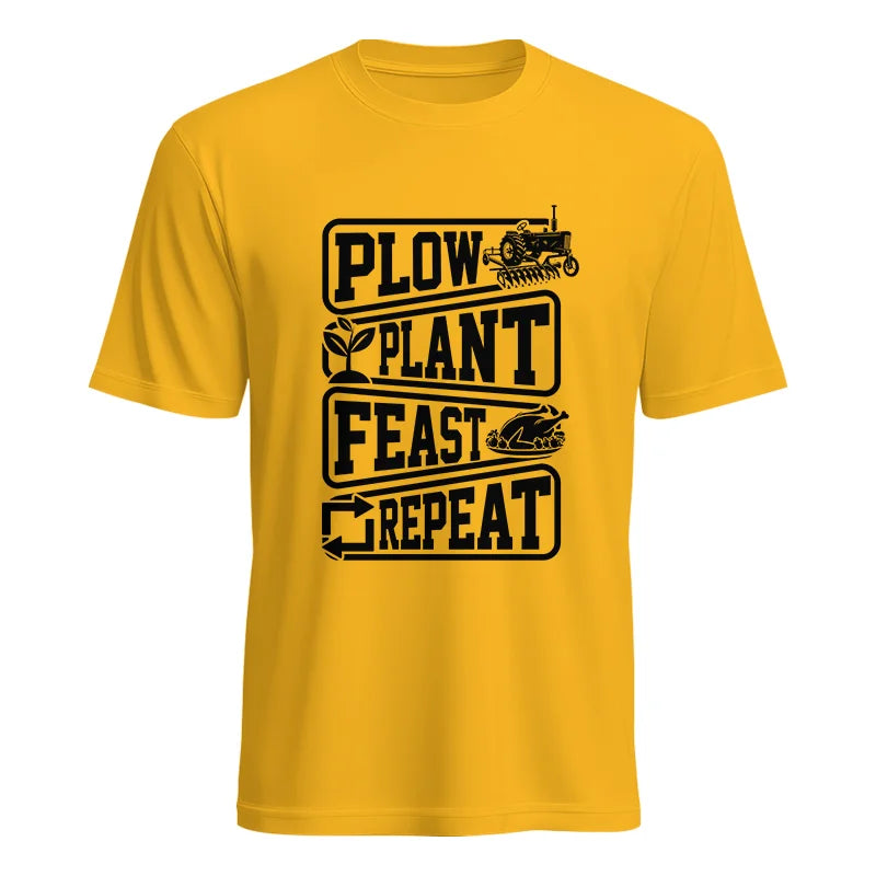 Plow Plant Feast Repeat 1 - Unisex Heavy Cotton Tee