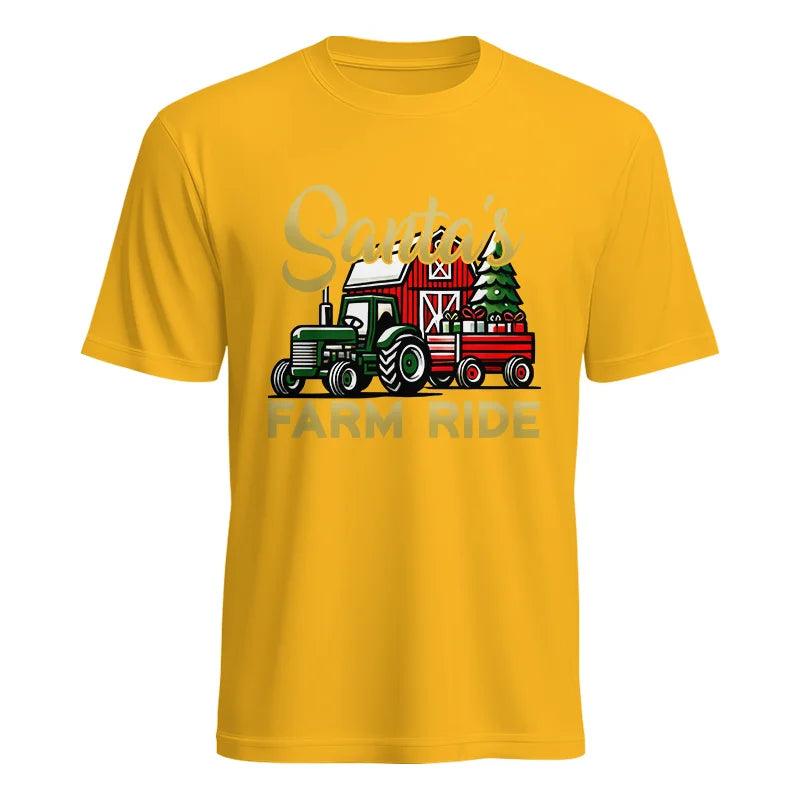 Santa's Farm Ride 2 - Unisex Heavy Cotton Tee