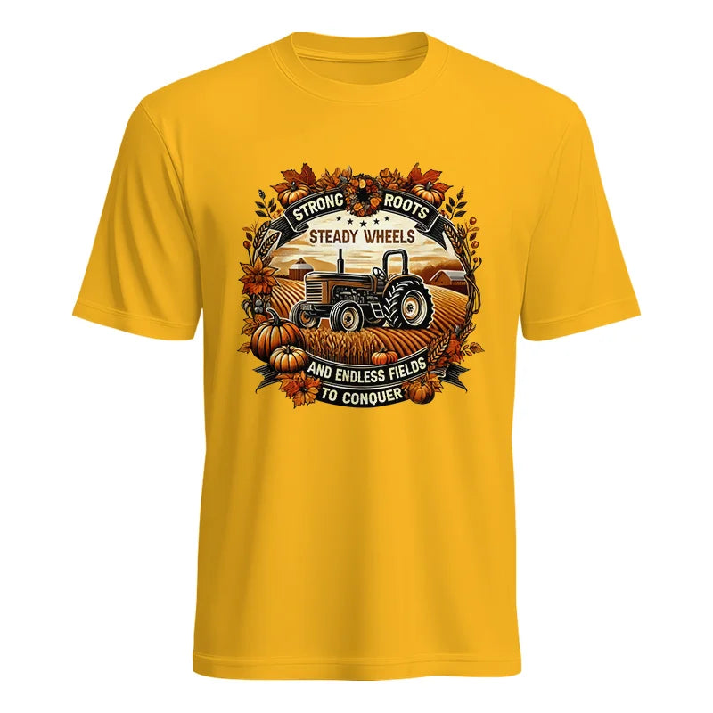 Image of Thanksgiving Farmer Endless Fields To Conquer 1 - Unisex Heavy Cotton Tee