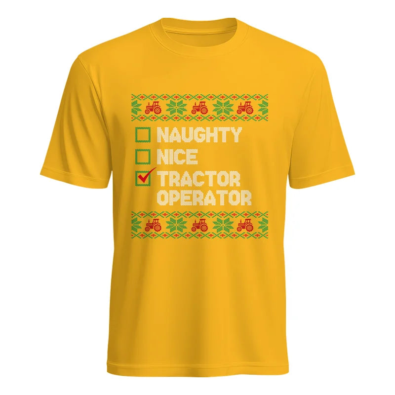 Image of Tractor Operator - Unisex Heavy Cotton Tee