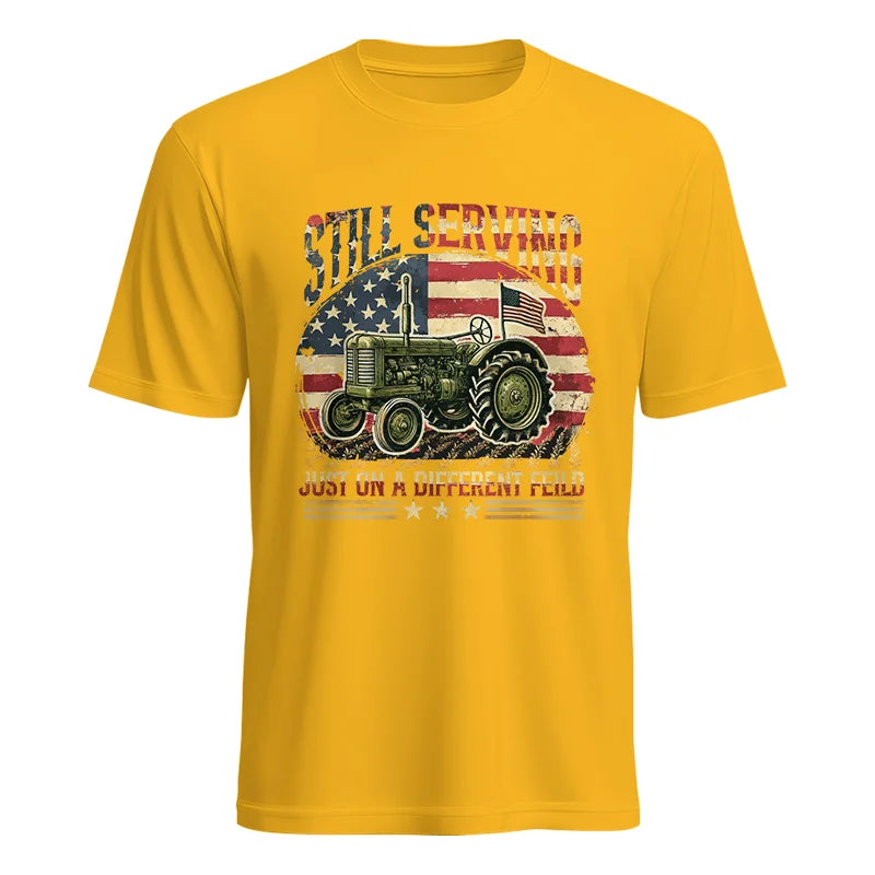 Veteran Farmer Still Serving 10 - Unisex Heavy Cotton Tee