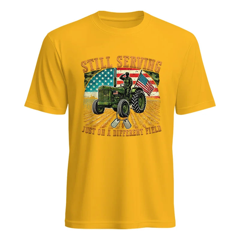 Veteran Farmer Still Serving 9 - Unisex Heavy Cotton Tee