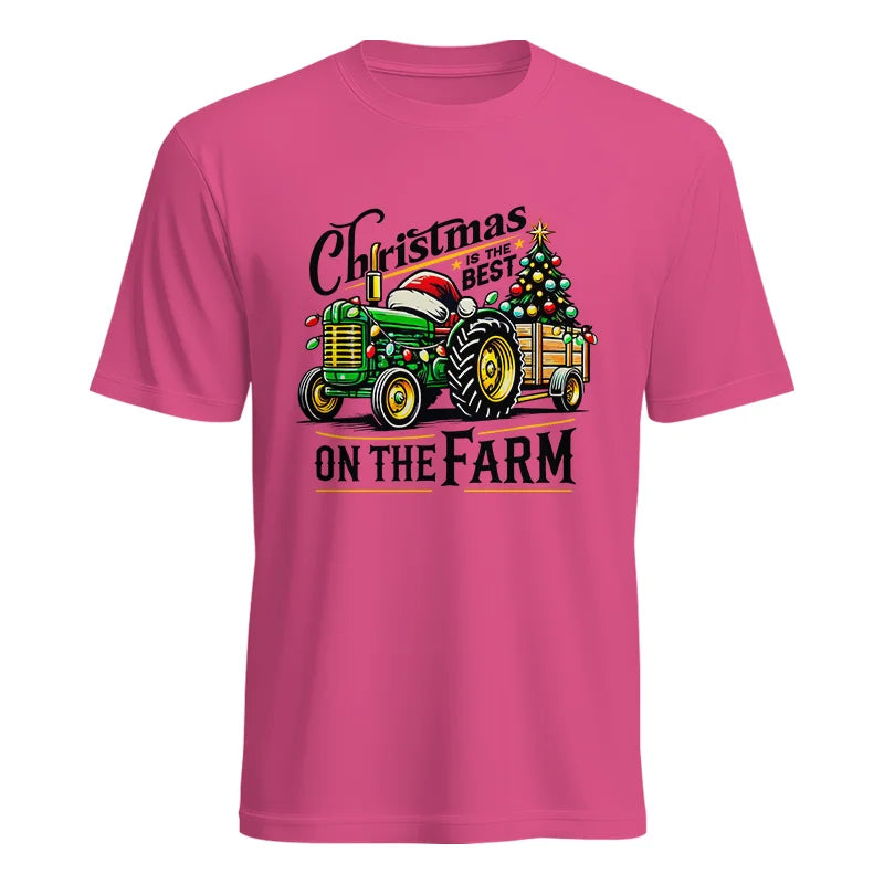 Christmas Is The Best On The Farm 3 - Unisex Heavy Cotton Tee