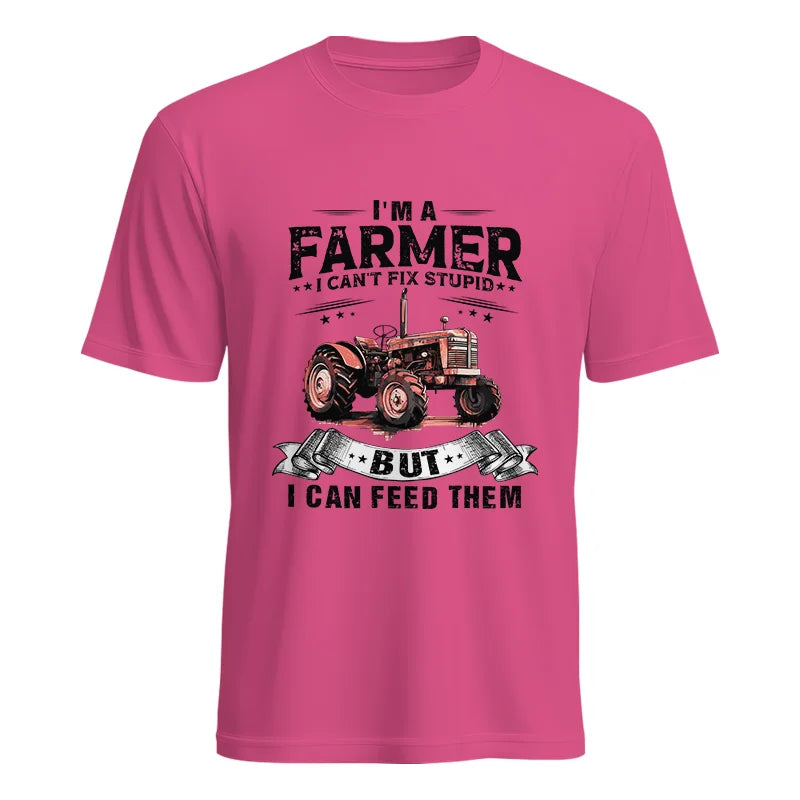 Farmer Can't Fix Stupid - Unisex Heavy Cotton Tee