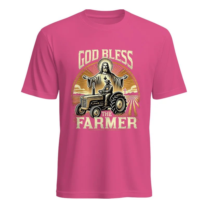 Image of God Bless The Farmer 1 - Unisex Heavy Cotton Tee