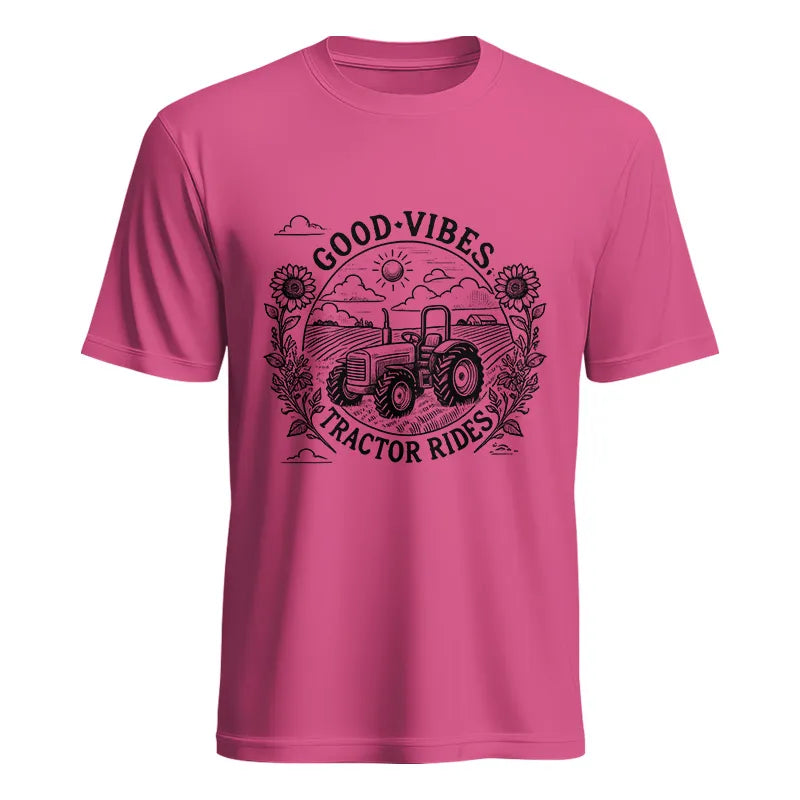 Image of Good Vibes Tractor Rides - Unisex Heavy Cotton Tee