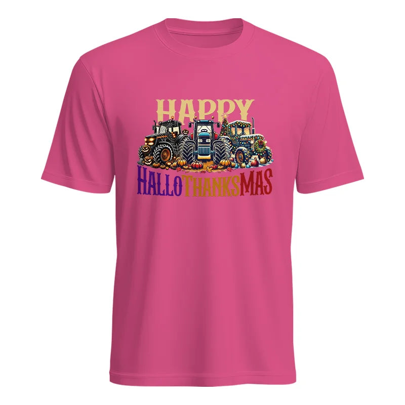 Happy HalloThanksMas - Unisex Heavy Cotton Tee