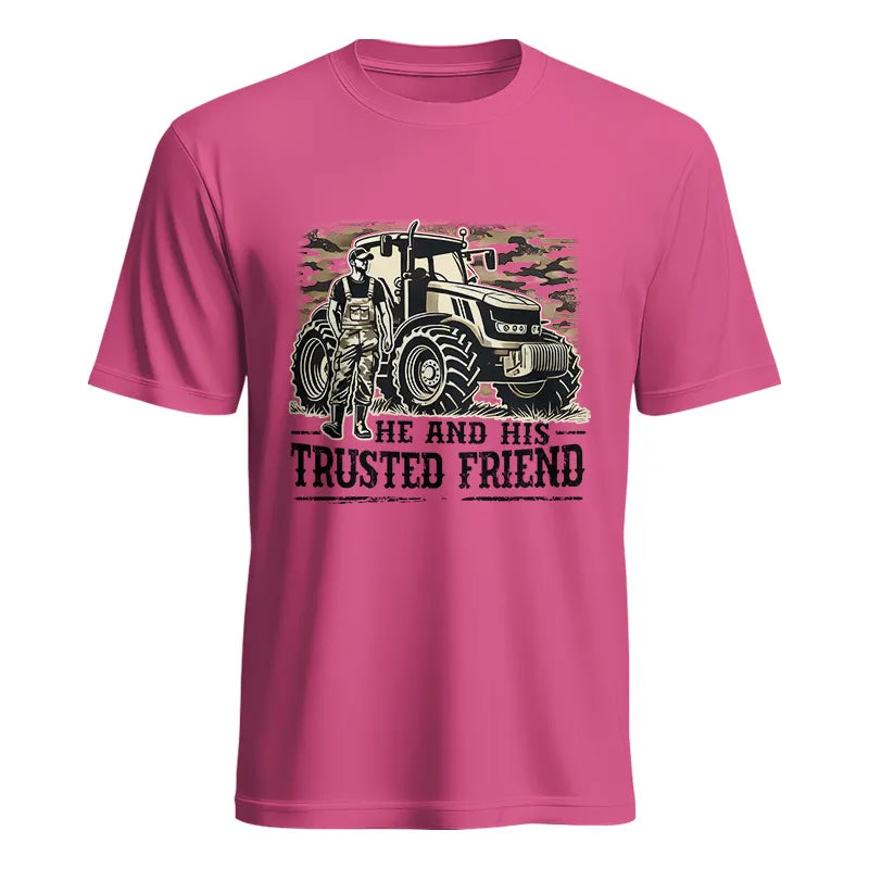 He and His Trusted Friend - Unisex Heavy Cotton Tee