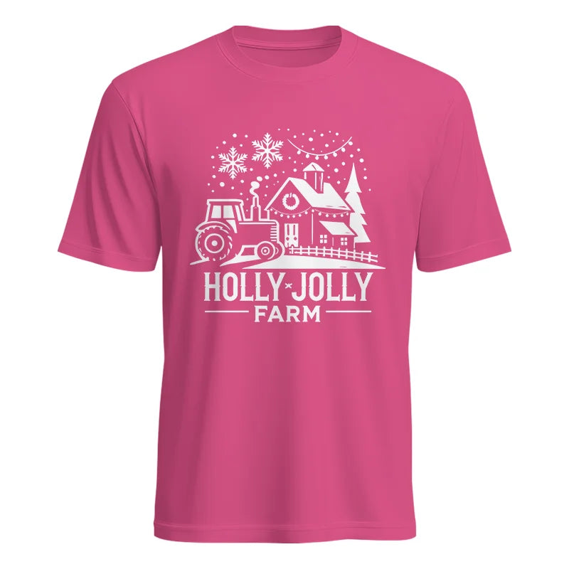 Image of Holly Jolly 3 - Unisex Heavy Cotton Tee