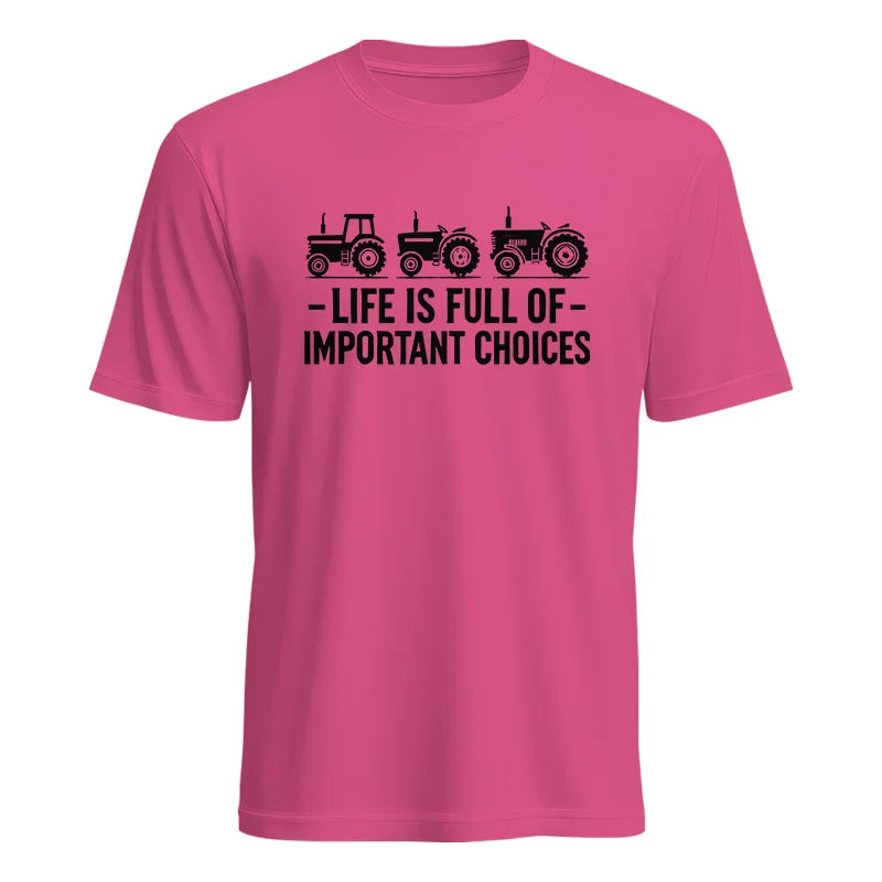 Image of Life Is Full Of Important Choices 21 - Unisex Heavy Cotton Tee