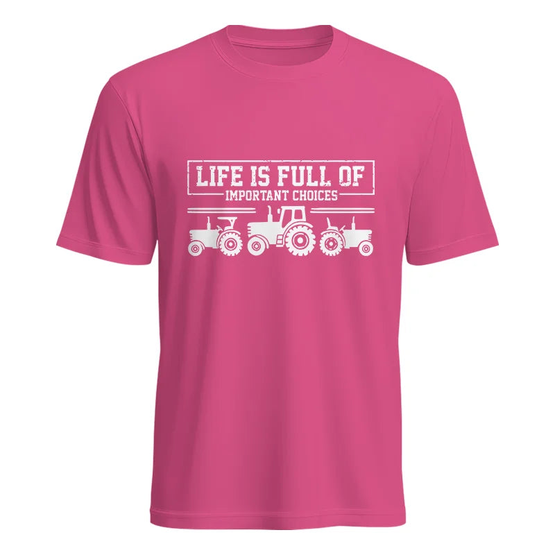 Image of Life Is Full Of Important Choices 31 - Unisex Heavy Cotton Tee