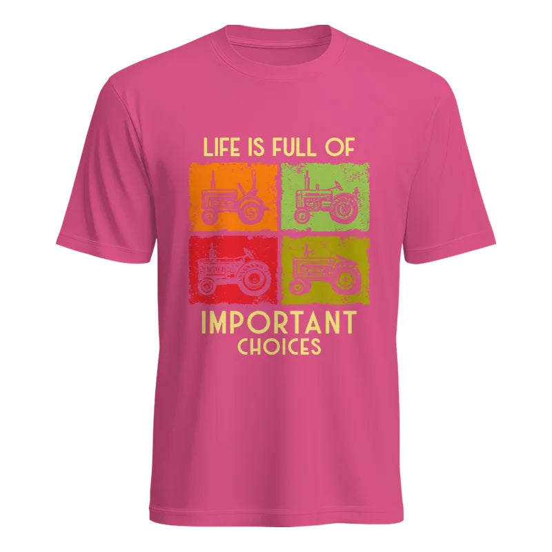 Image of Life Is Full Of Important Choices 33 - Unisex Heavy Cotton Tee