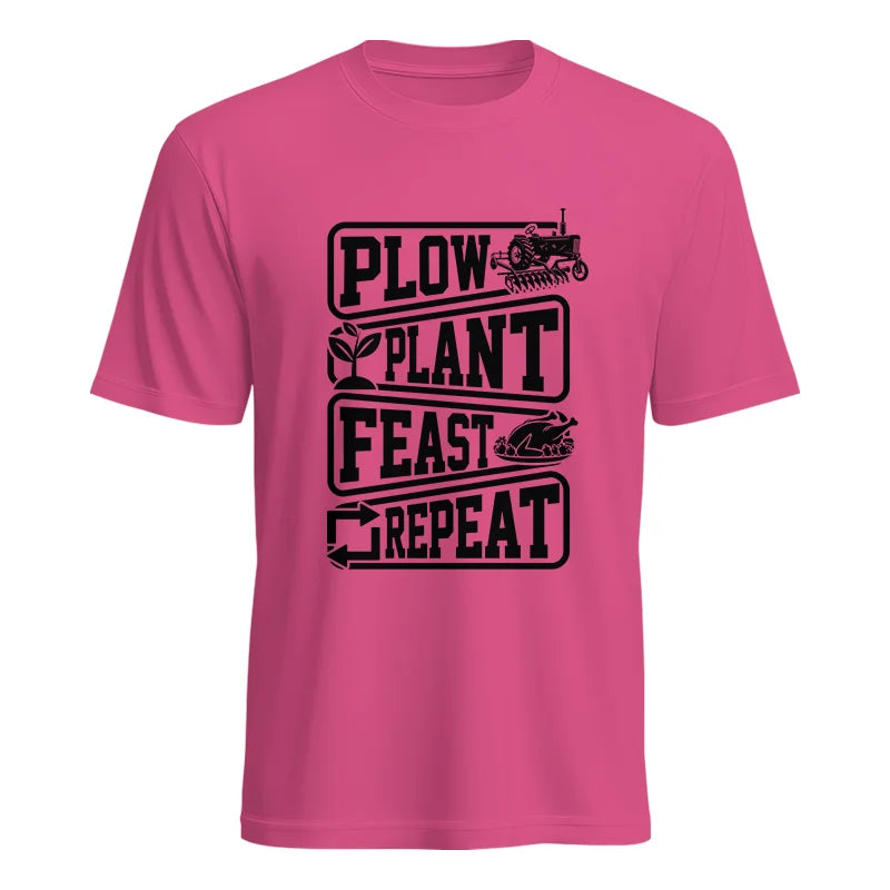 Plow Plant Feast Repeat 1 - Unisex Heavy Cotton Tee