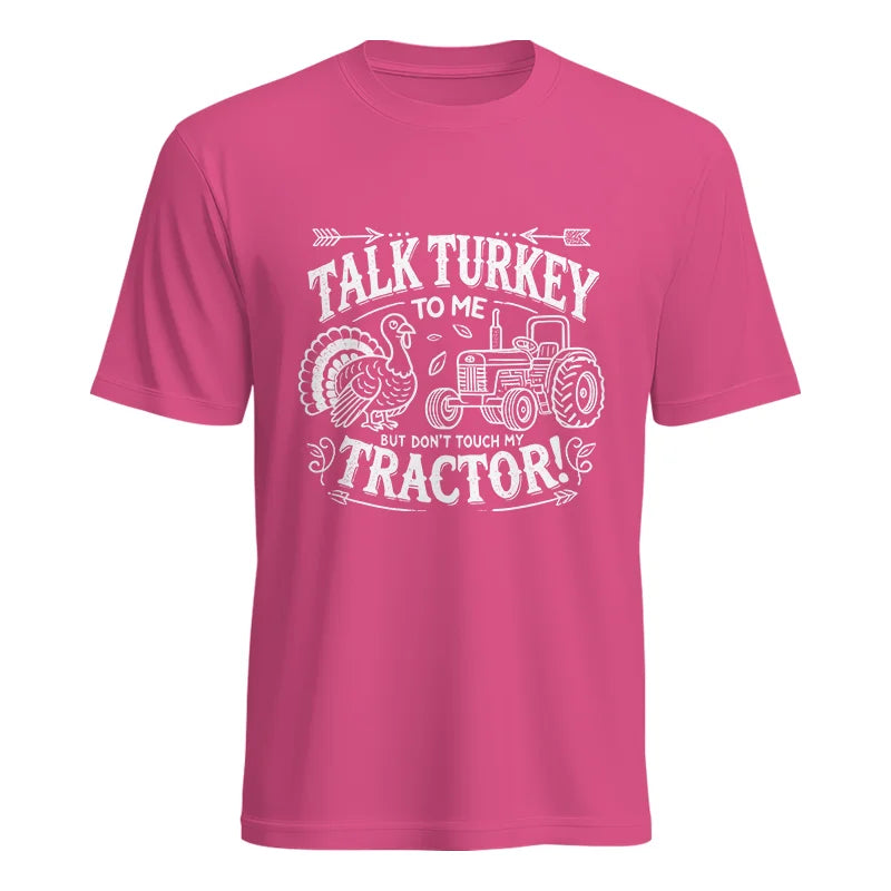 Image of Talk Turkey to Me But Don’t Touch My Tractor 2 - Unisex Heavy Cotton Tee