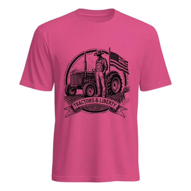 Tractors And Liberty - Unisex Heavy Cotton Tee