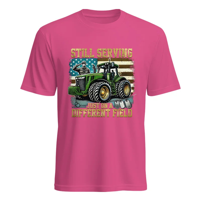 Image of Veteran Farmer Still Serving 3 - Unisex Heavy Cotton Tee