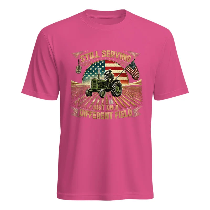 Image of Veteran Farmer Still Serving 8 - Unisex Heavy Cotton Tee