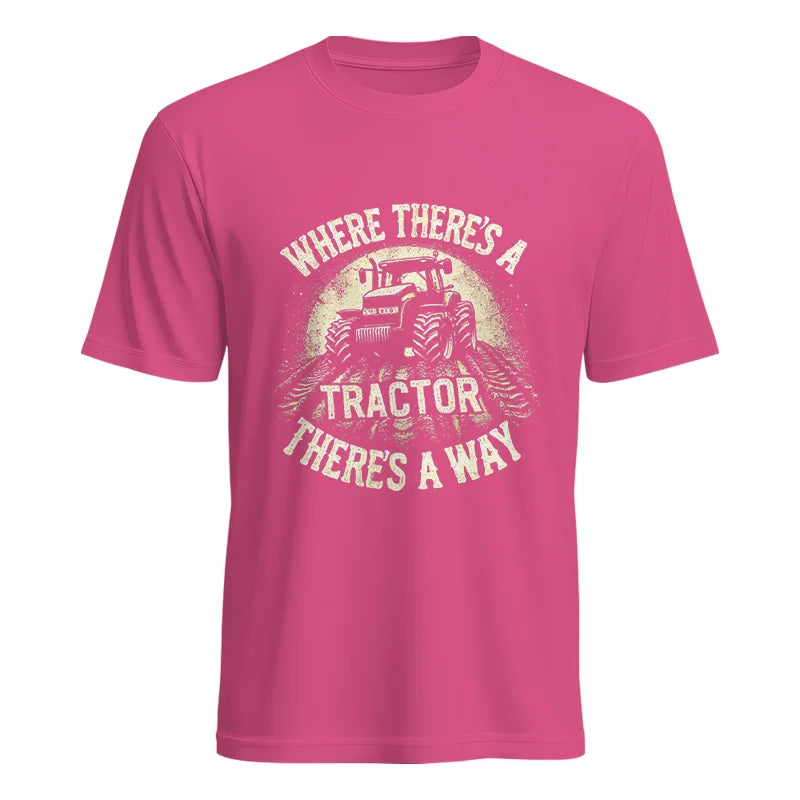 Where There's A Tractor There's A Way 3 - Unisex Heavy Cotton Tee