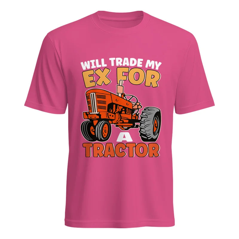 Will Trade My Ex For Tractor - Unisex Heavy Cotton Tee