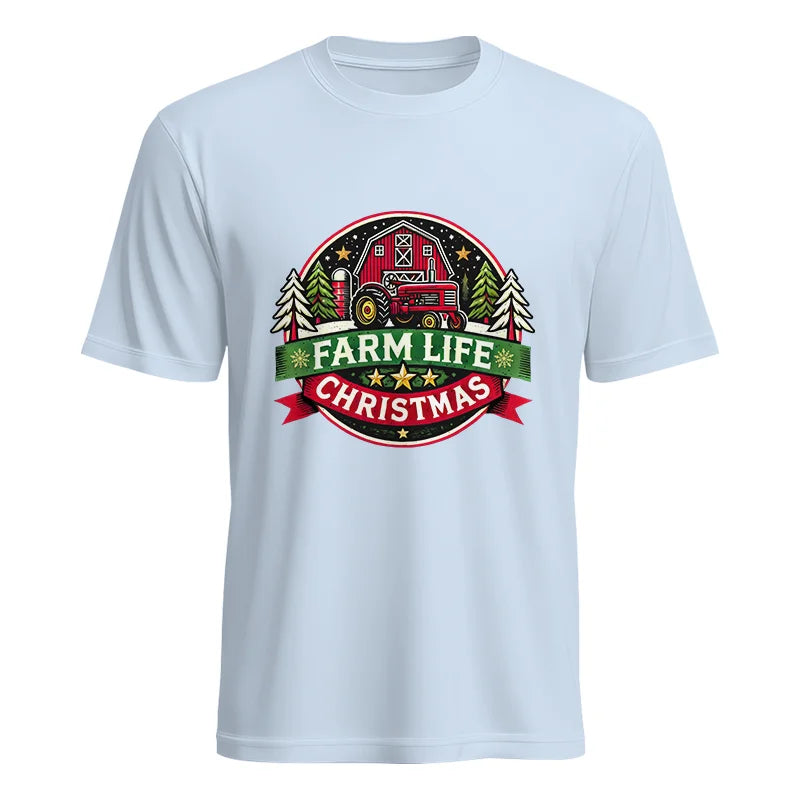 Image of Farm Life Christmas 3 - Unisex Heavy Cotton Tee