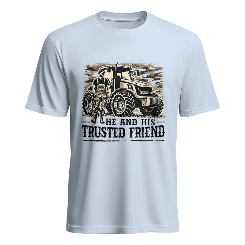 Image of He and His Trusted Friend - Unisex Heavy Cotton Tee